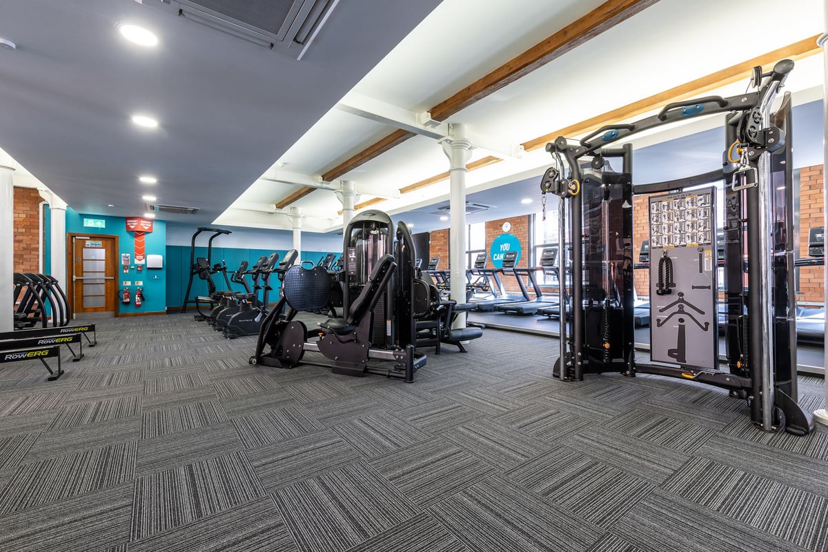 PureGym Belfast Adelaide Street fixed pin area with functional trainer