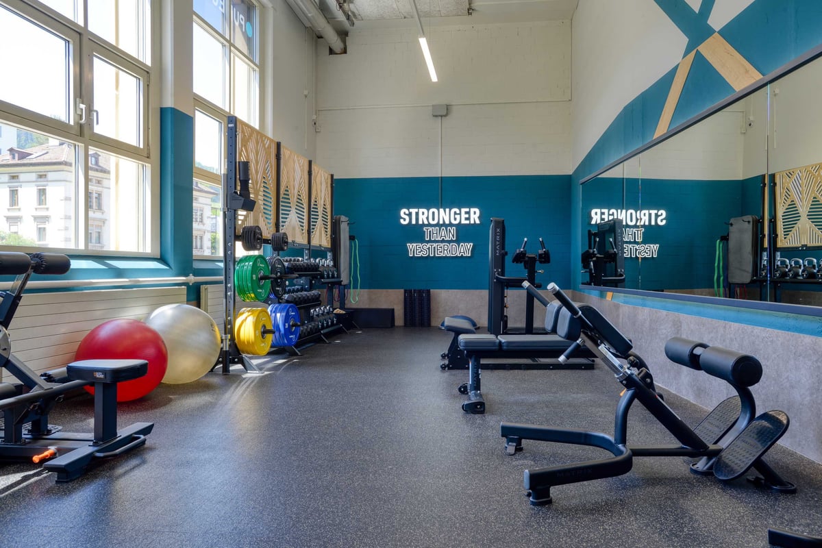PureGym Horgen Training machines area