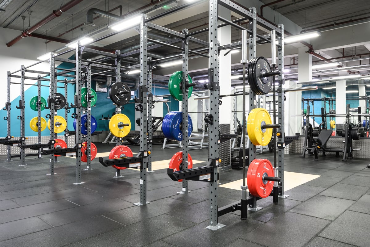 PureGym Glasgow Clydebank lifting rigs
