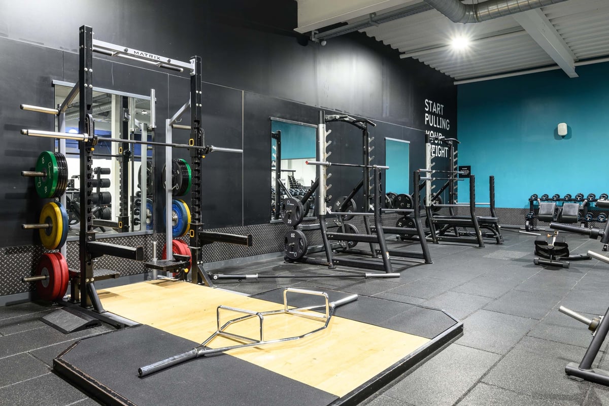 PureGym Colne squat racks