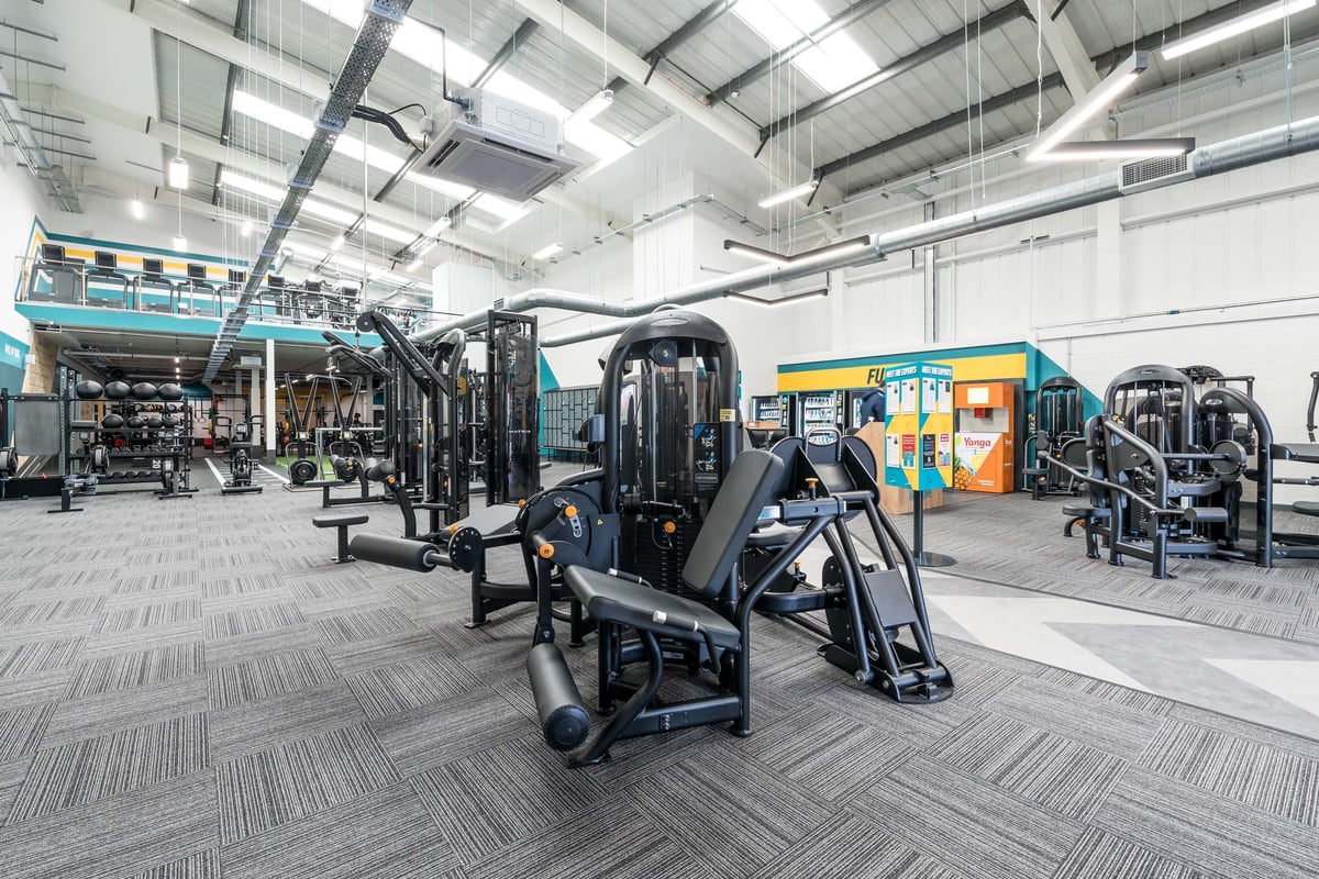 PureGym Pontefract Fixed Pin machines