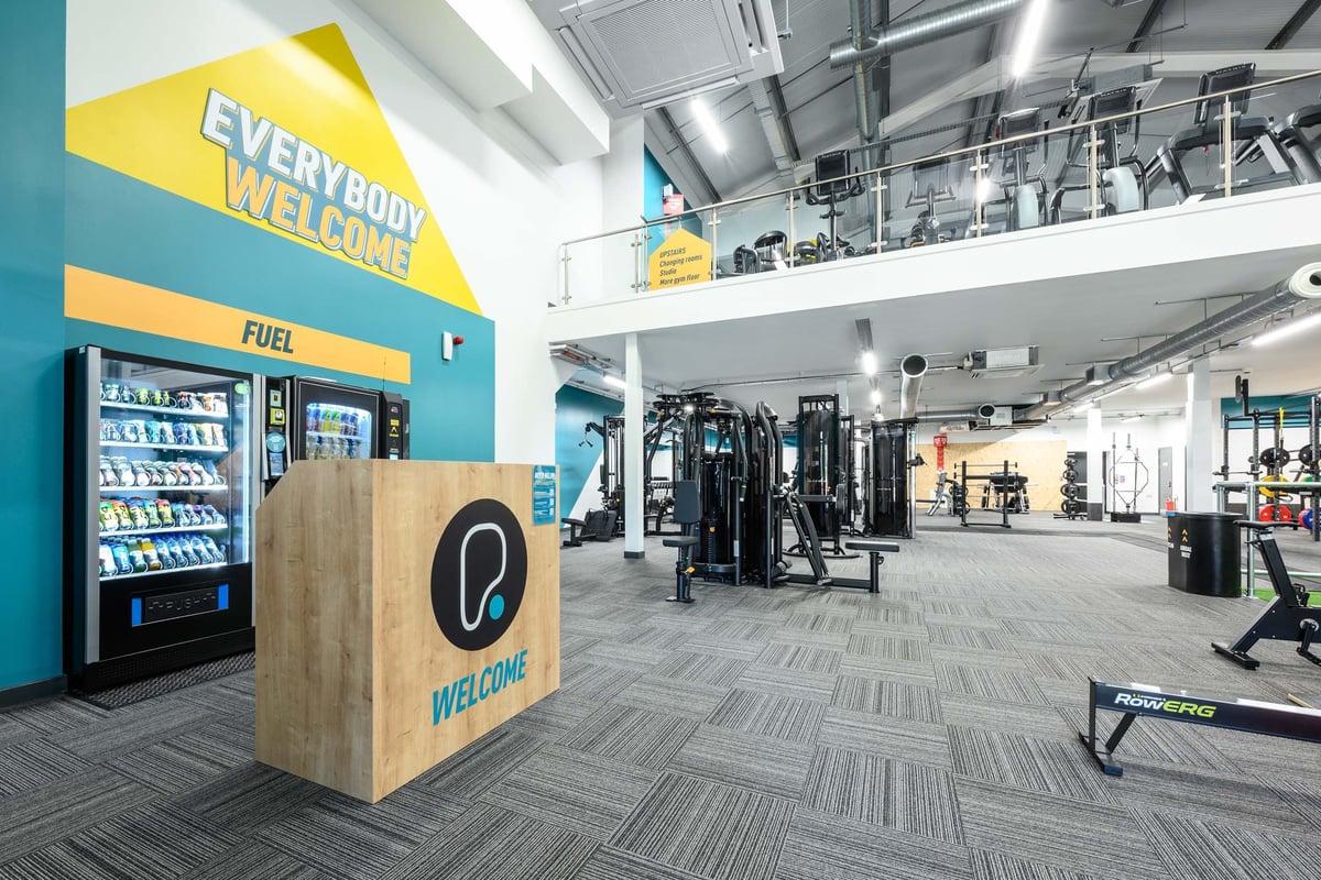 PureGym Exmouth hub area