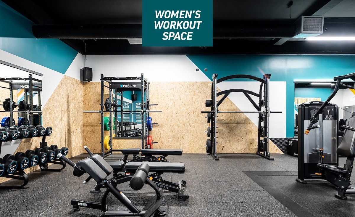Typical Representation Commercial Womens Workout Space with WWS Copy