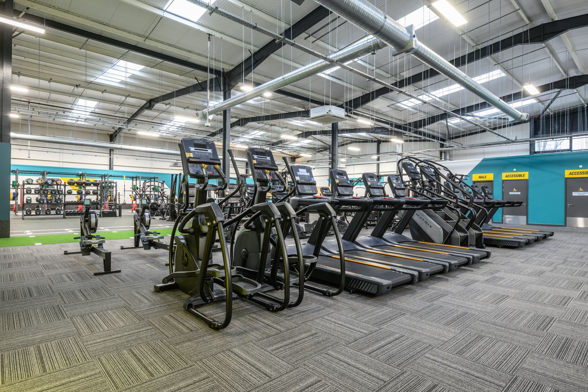 PureGym Basingstoke cardio machines