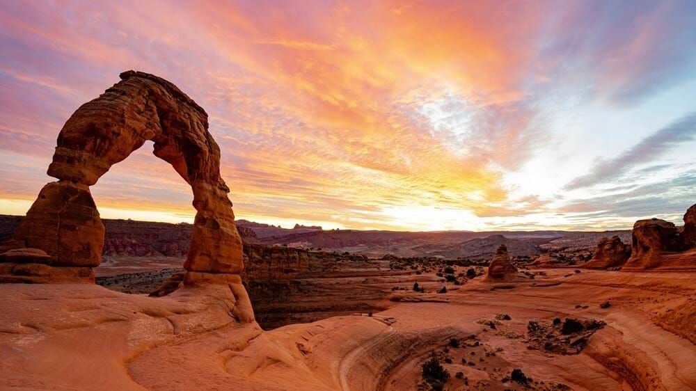 Delicate Arch in the Arches National Park