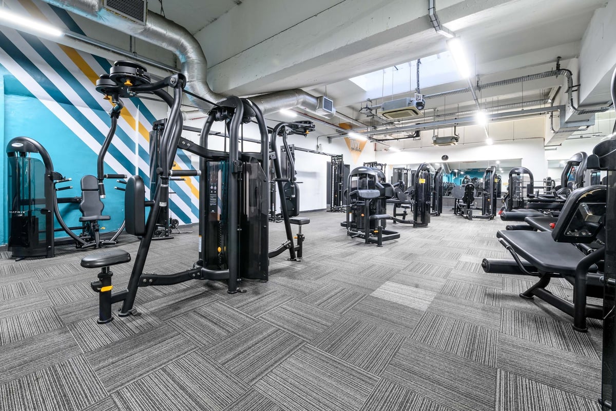 PureGym London Bermondsey fixed pin area