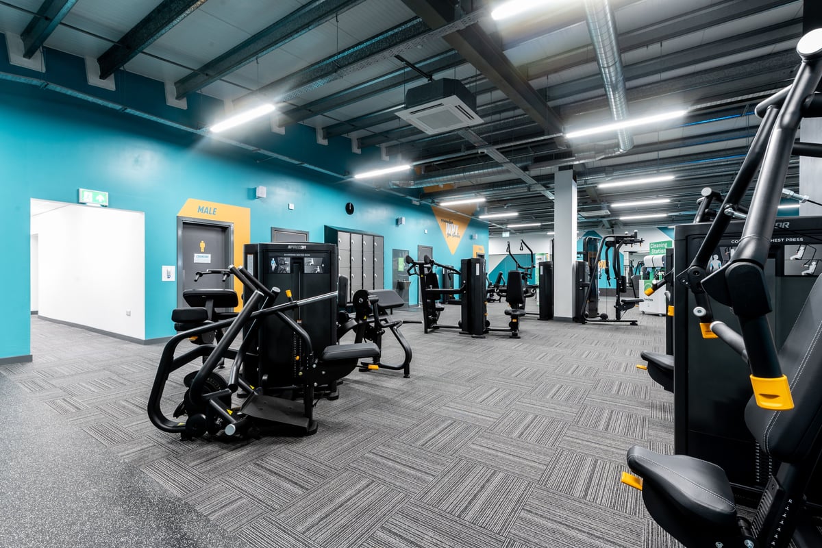 PureGym Edinburgh Craighleith fixed pin machines