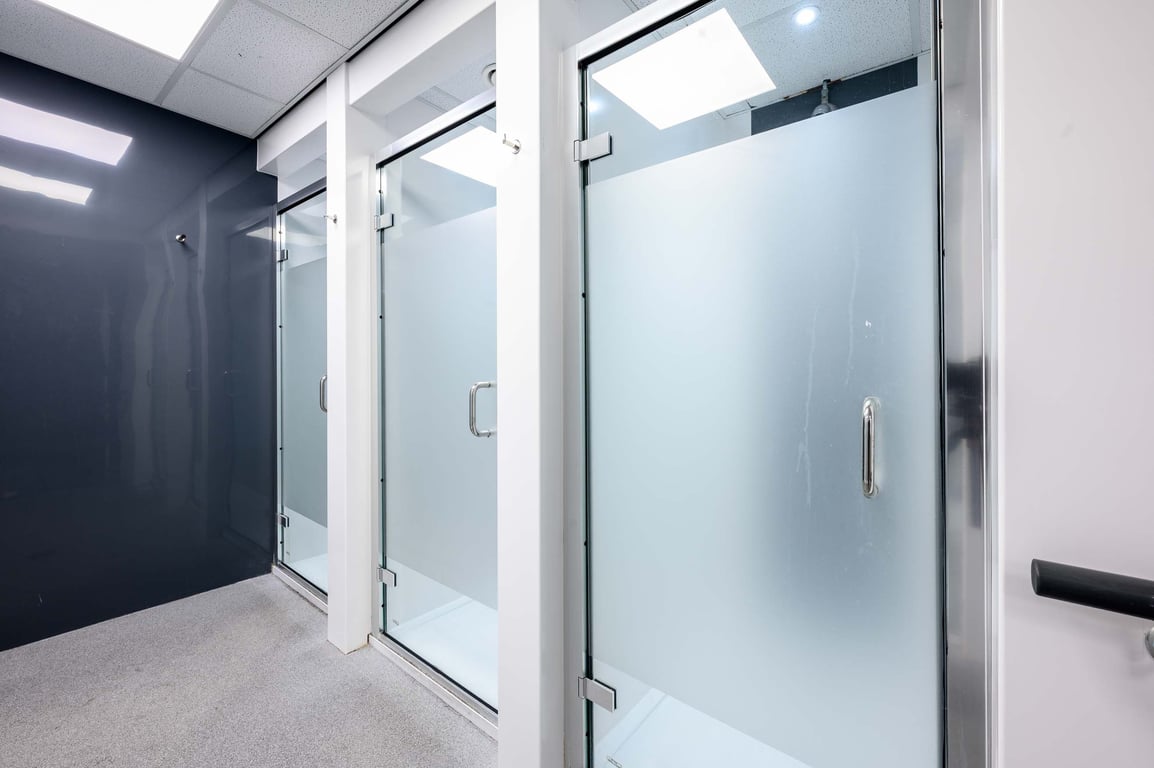 PureGym Harbourside Shower Cubicles