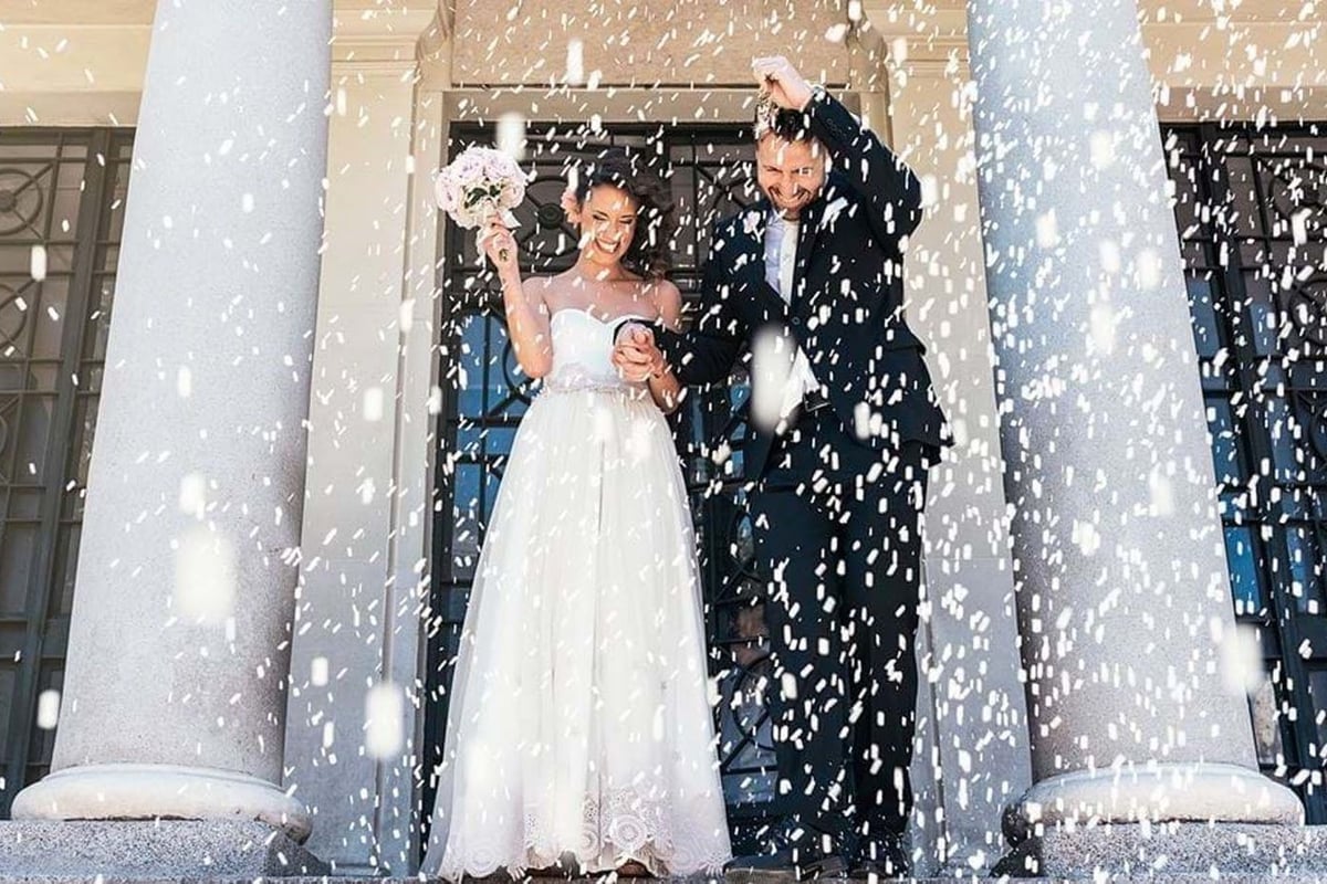 couple getting married