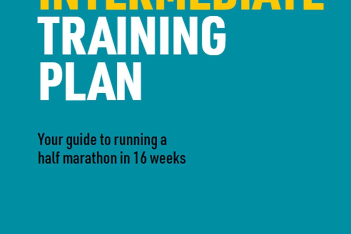 Intermediate training plan for running a half marathon in 16 weeks by PureGym