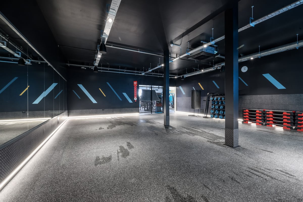 PureGym Bishop Auckland: group exercise studio