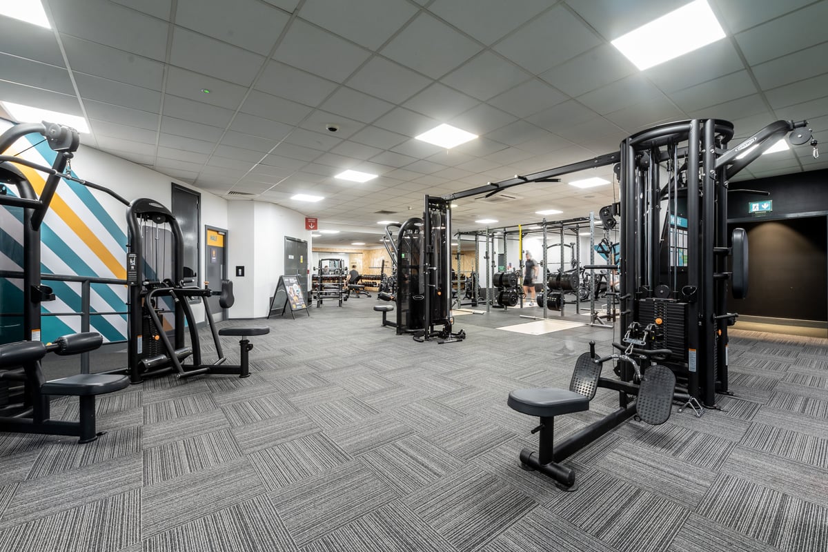 PureGym Epsom fixed pin machines