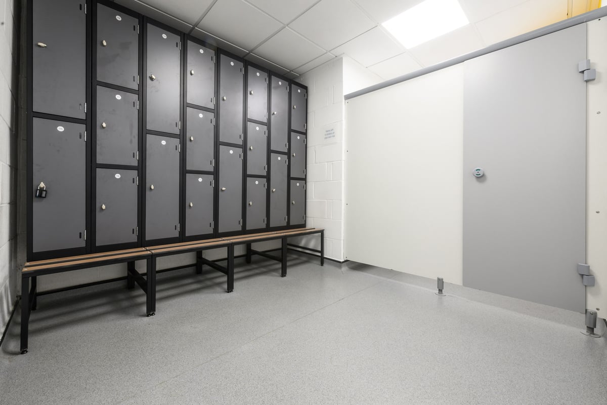 Corby Changing room