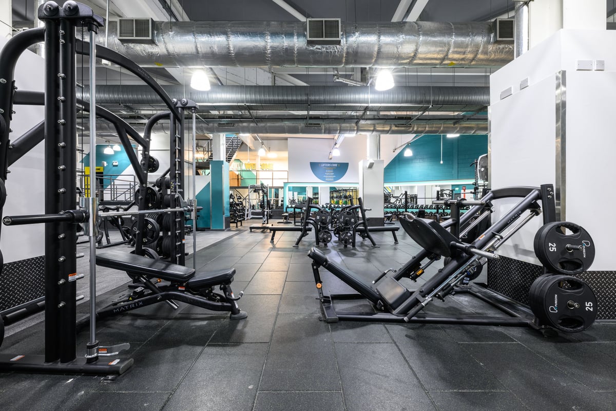PureGym Aberdeen Shiprow assisted bench press and leg press