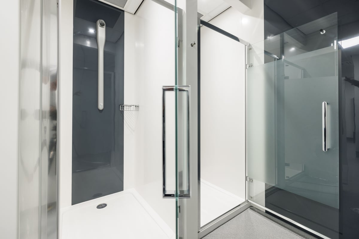 PureGym Cramlington showers