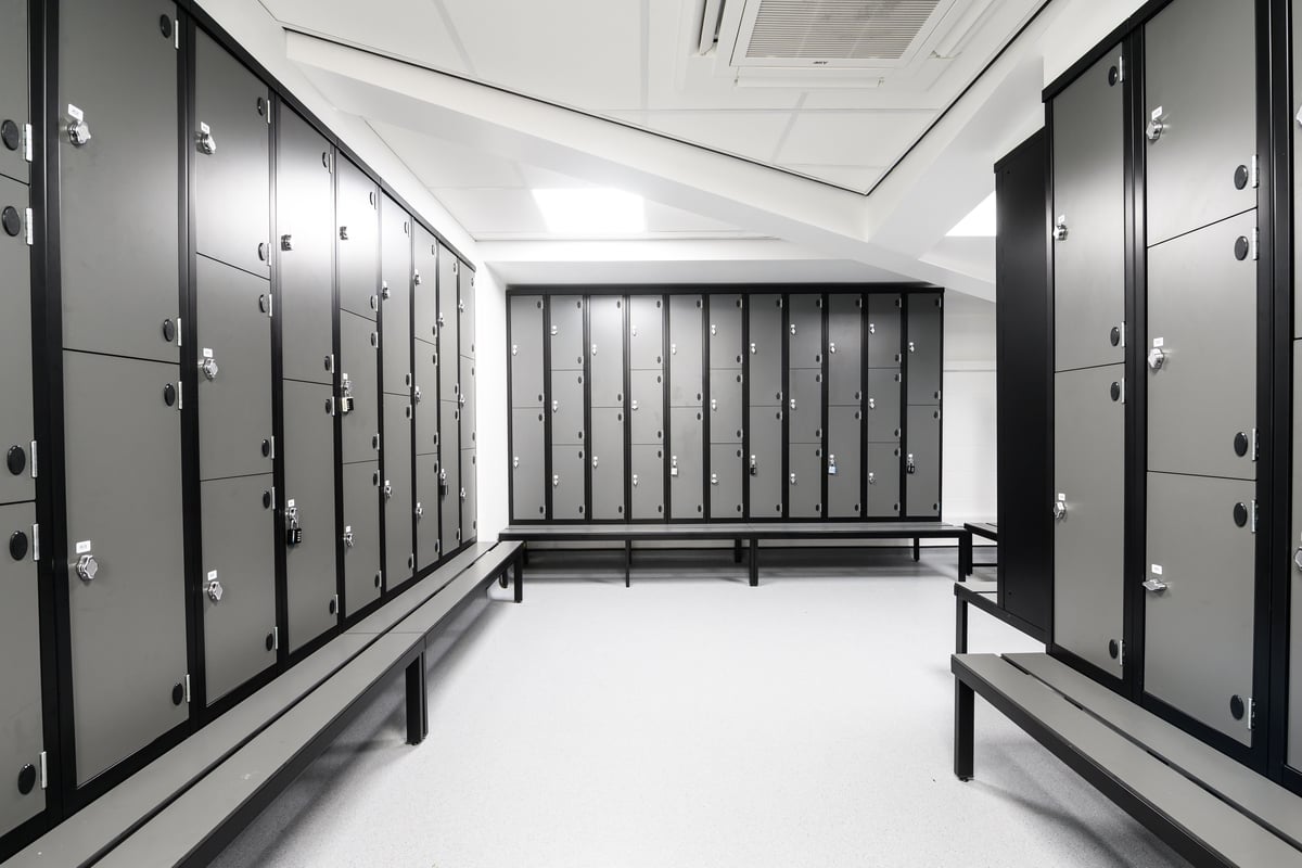 PureGym St Albans changing rooms