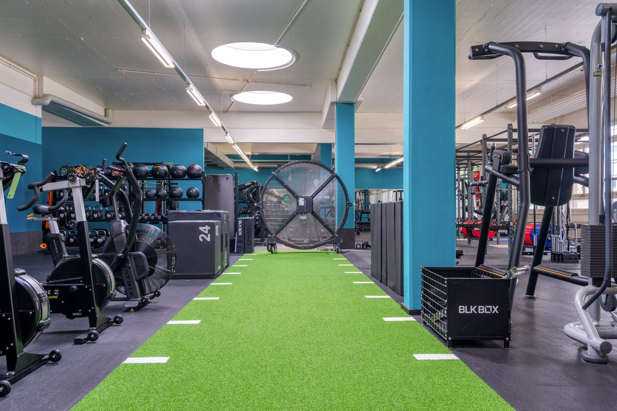 Basel St Johann Functional training space