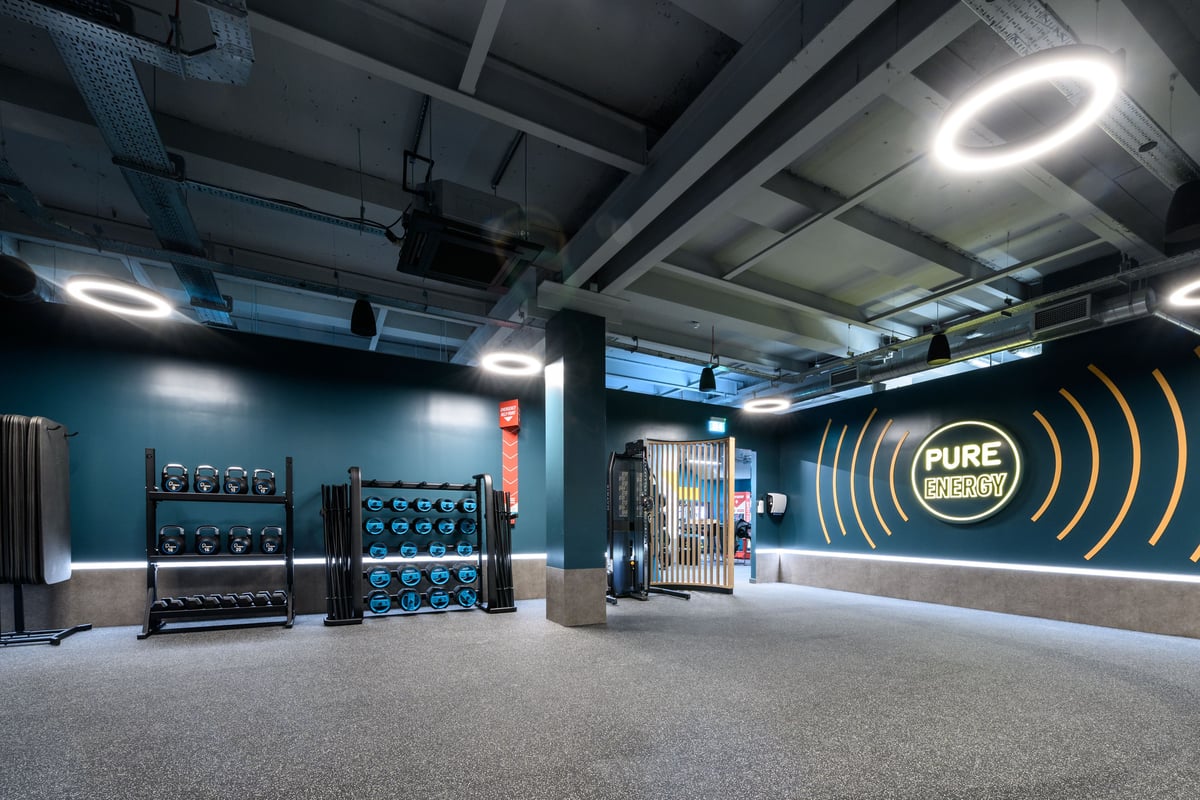 PureGym London Kentish Town group exercise studio