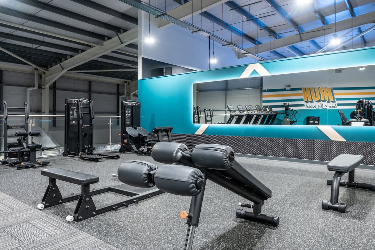 PureGym Aberdeen Kittybrewster Free Weights Area