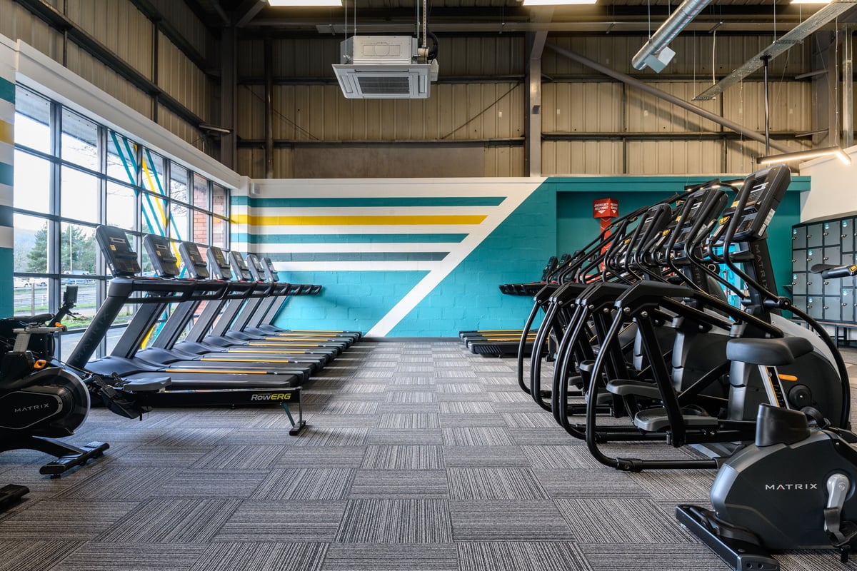 PureGym Pontypridd cardio machines