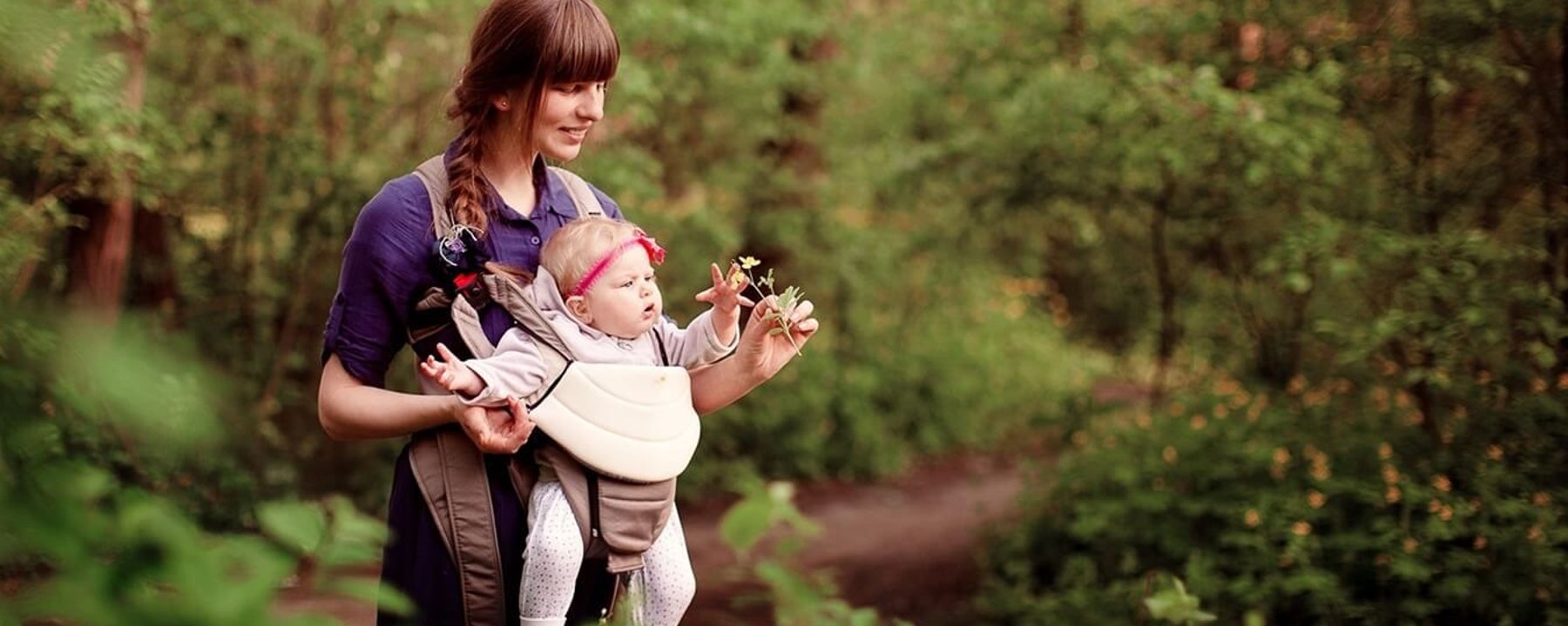 Woman with baby