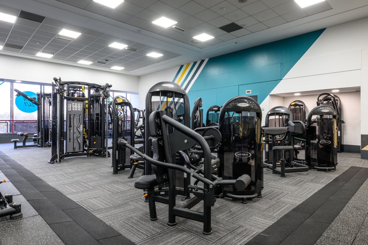 PureGym Staines fixed pin machines