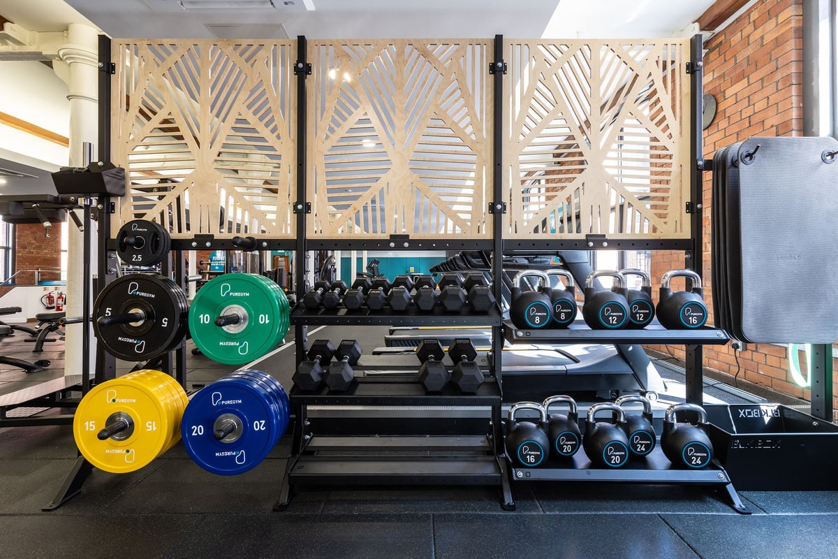 PureGym Belfast Adelaide Street functional equipment