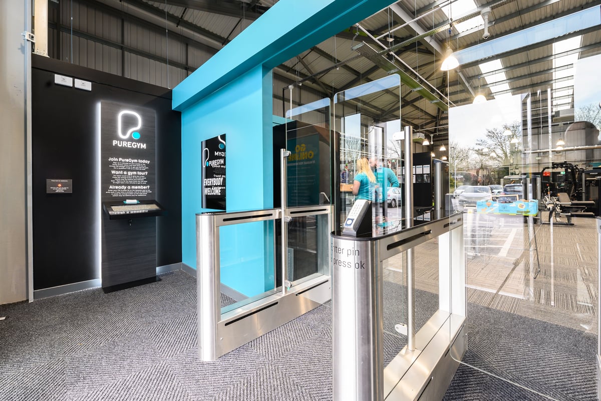PureGym Haverhill speed gates