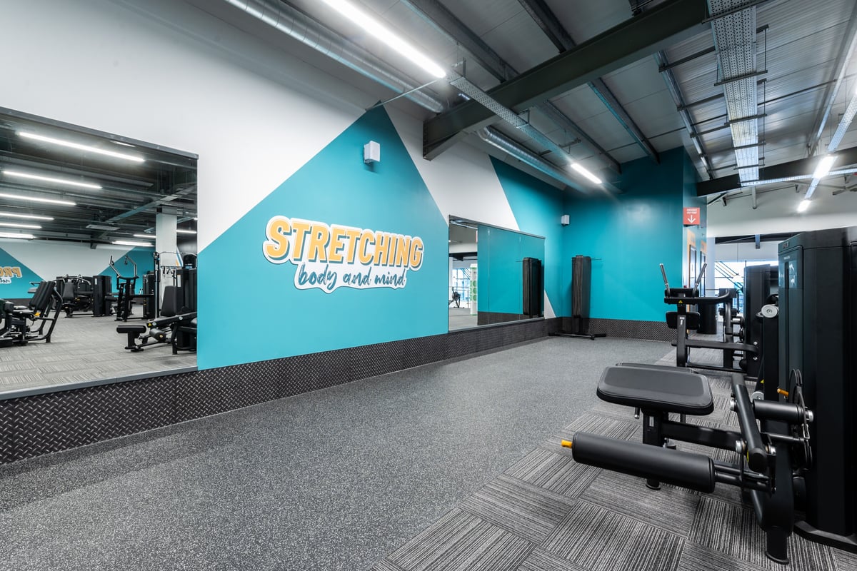 PureGym Edinburgh Craigleith stretch area