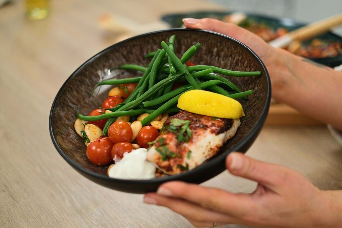 Red Pepper Cod, Chorizo and Butter Bean Traybake Recipe