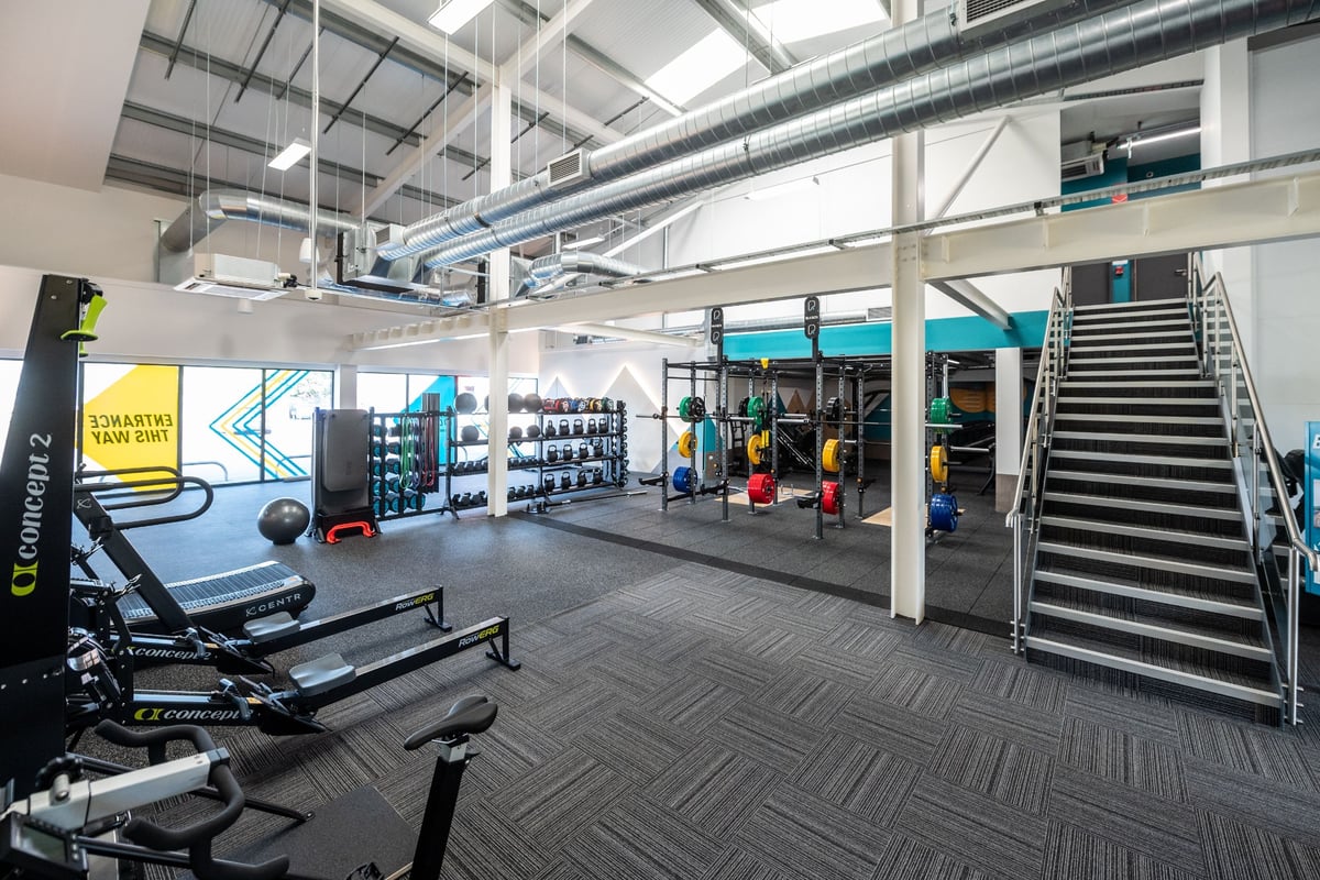 PureGym Diss rigs and rowing machines