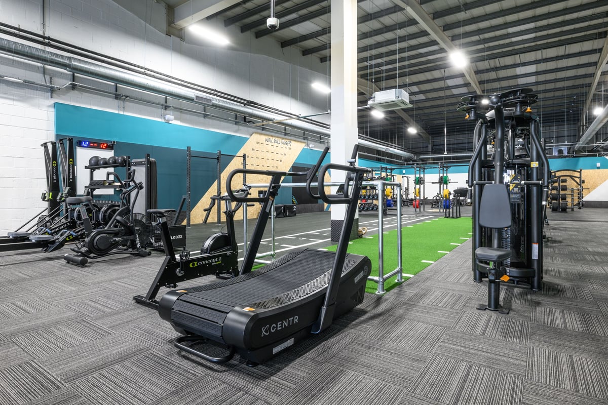 PureGym Clacton manual treadmill