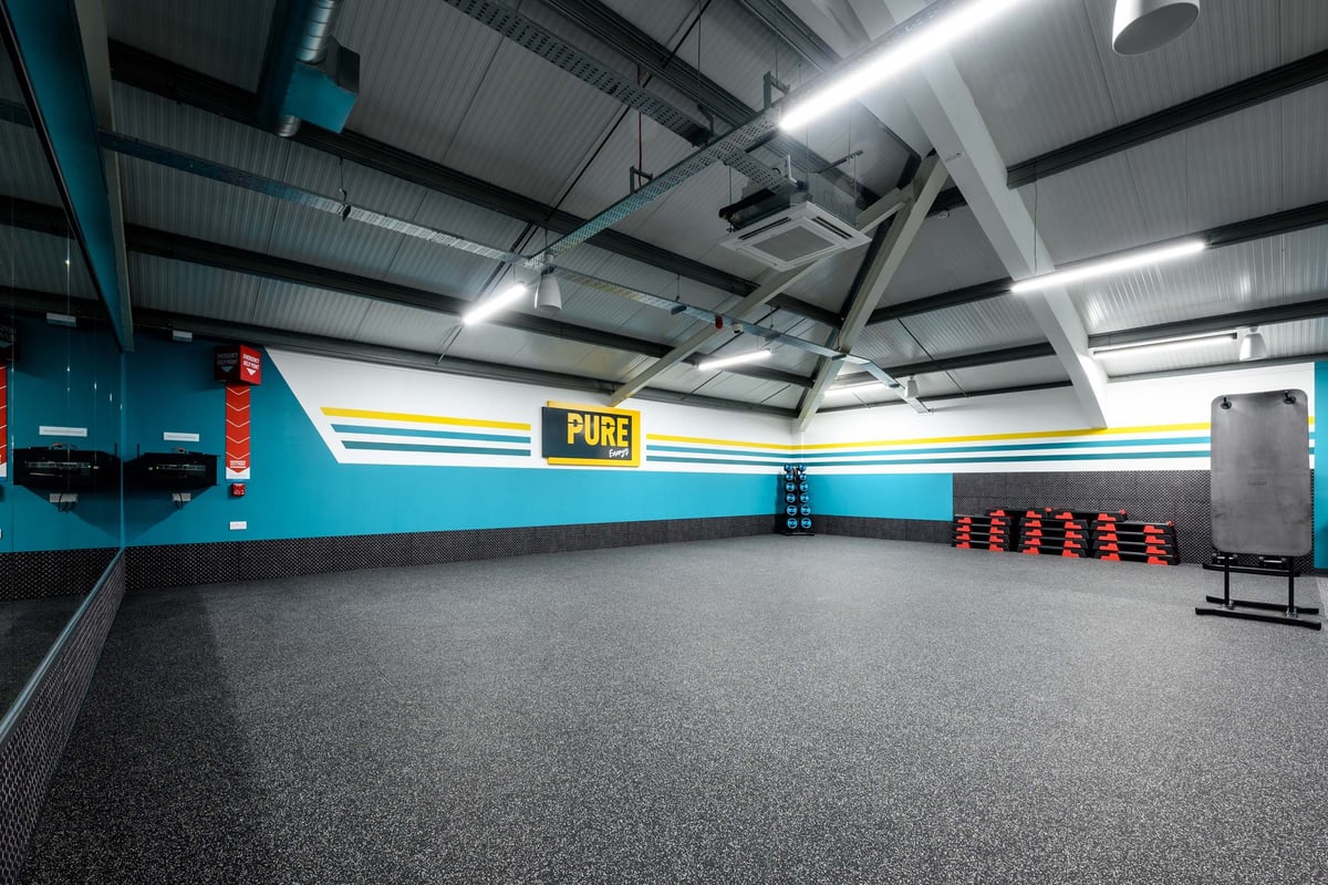 PureGym Exmouth group exercise studio