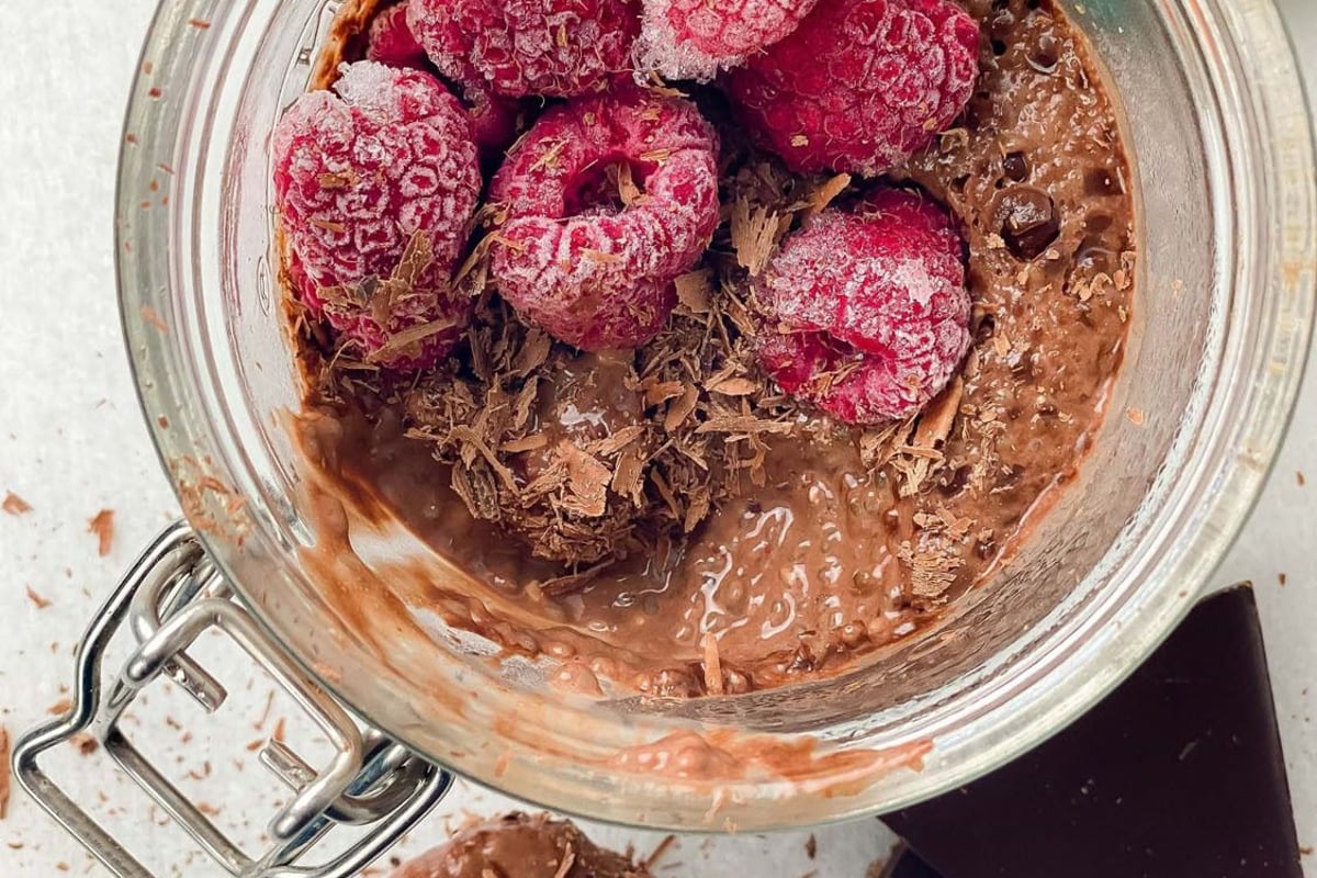 Overnight Chocolate Chai Pudding