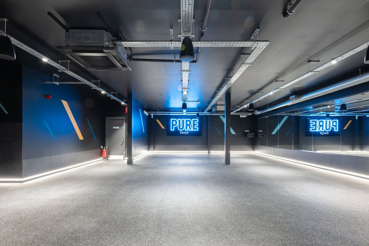 PureGym Southport: group exercise studio