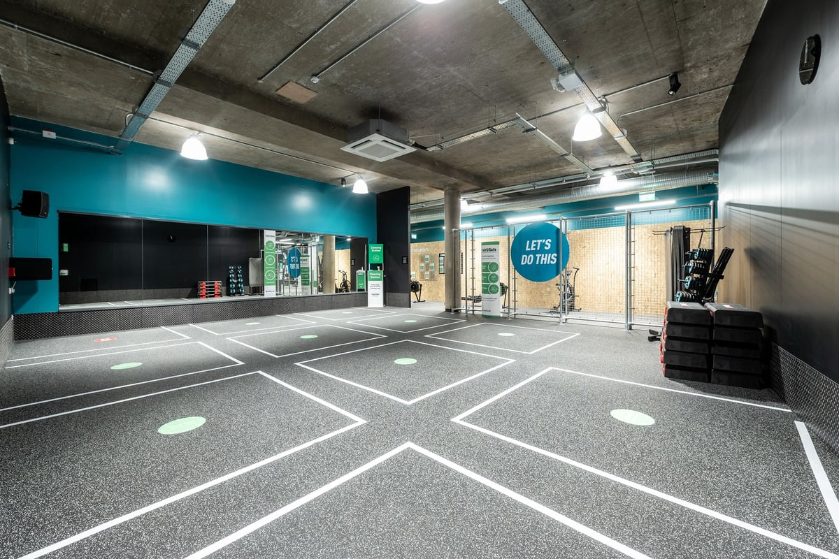 PureGym London Leytonstone: group exercise studio