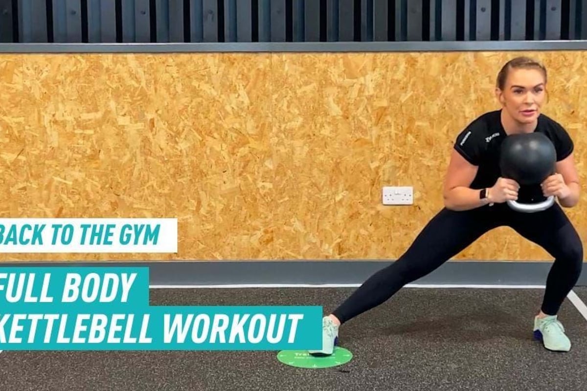 Back to the gym: full body kettlebell workout
