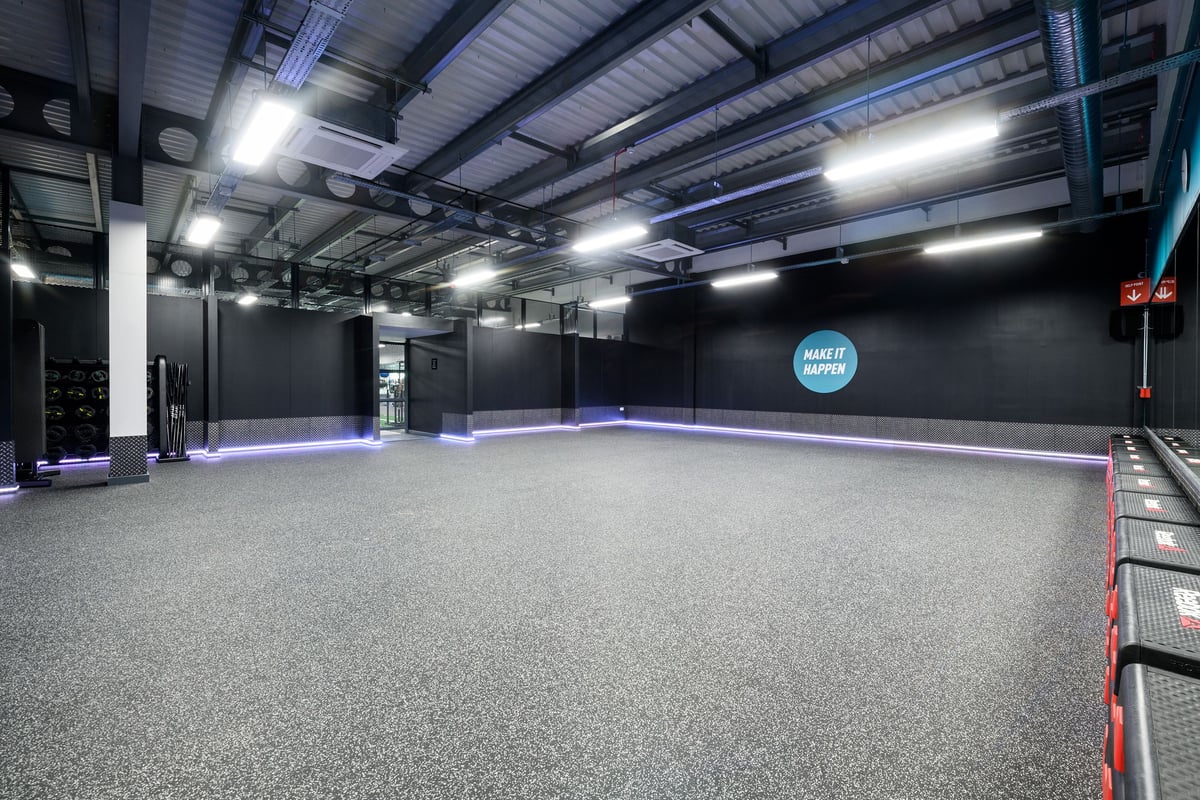 PureGym Leeds Thorpe Park: group exercise studio