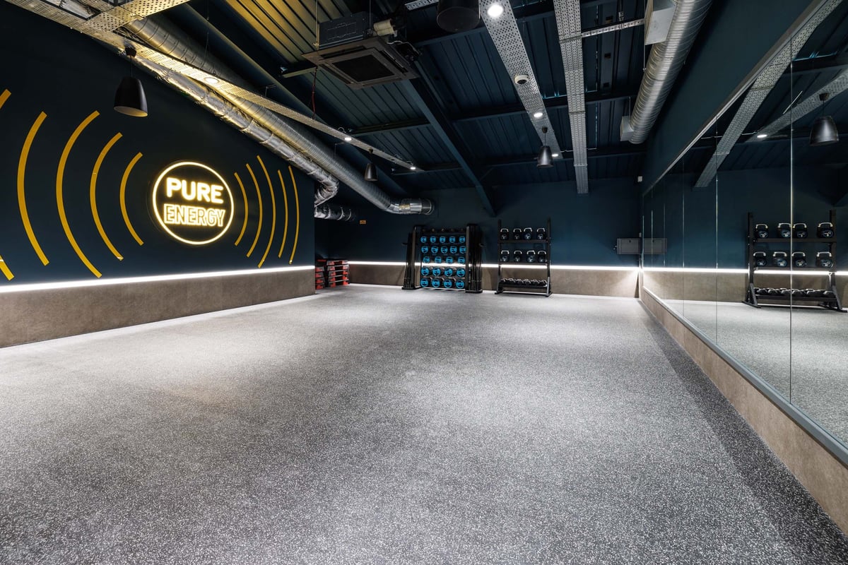 PureGym Cramlington group exercise studio