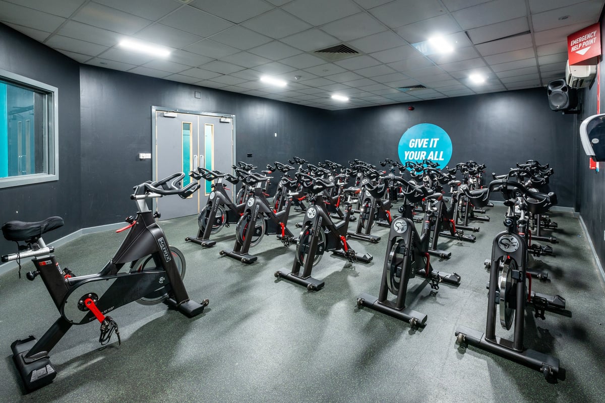 PureGym Coventry Skydome spin studio