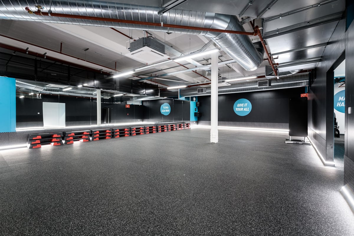 PureGym Cambridge Grafton Centre: group exercise studio