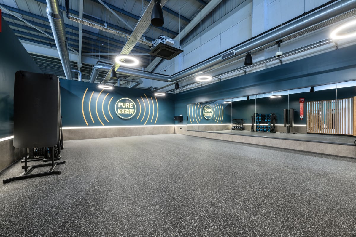 PureGym Clacton group exercise studio