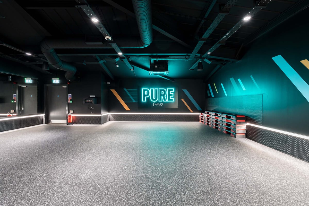 PureGym Pontefract group exercise studio