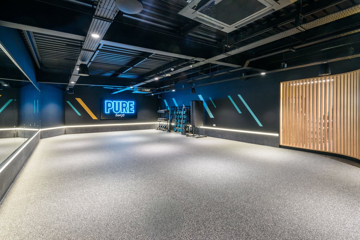 PureGym Coventry Arena group exercise studio