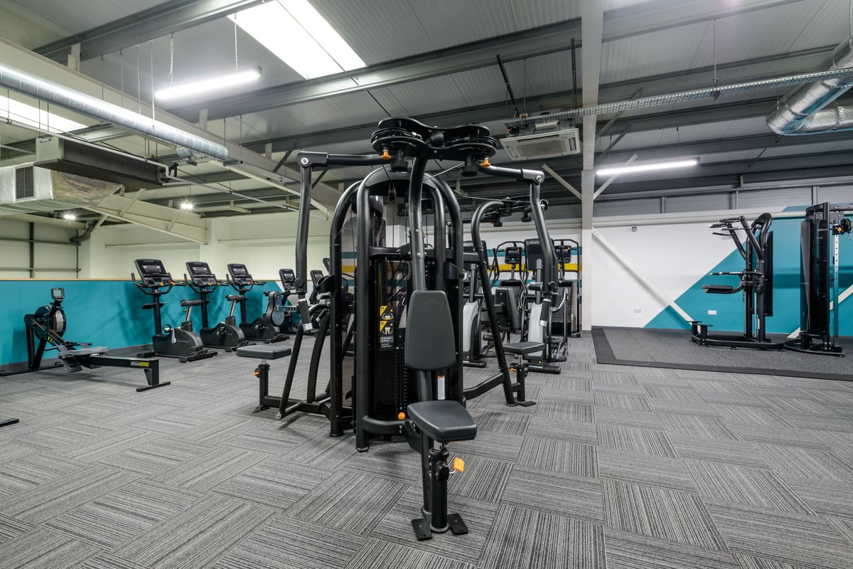 PureGym Runcorn fixed pin machines