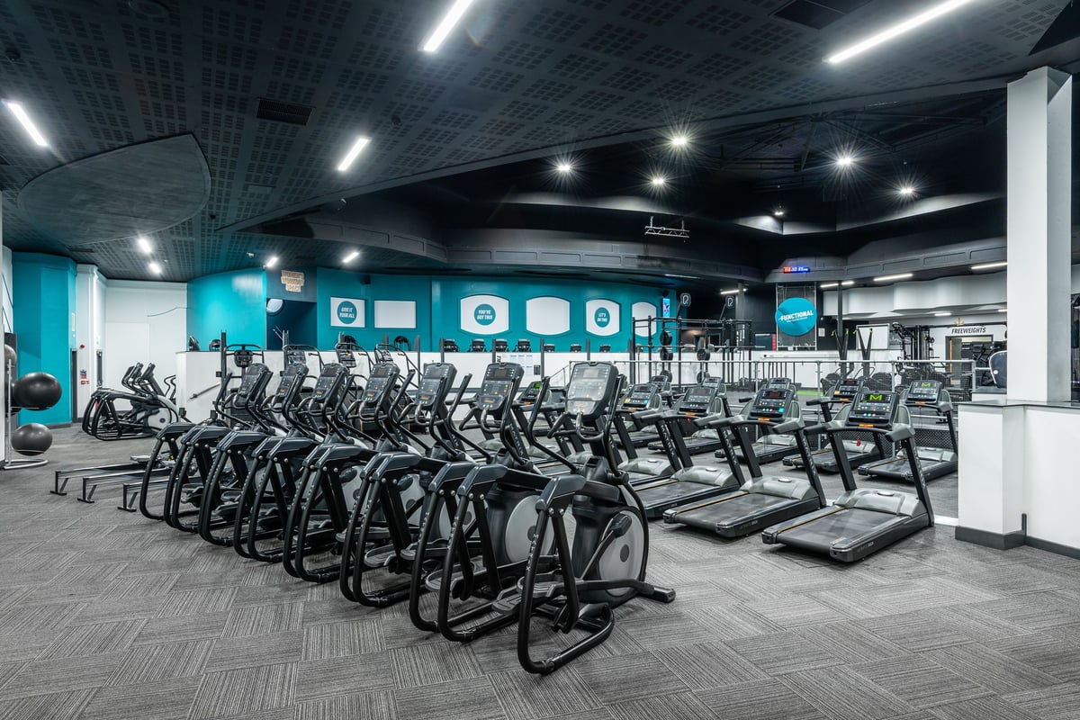 PureGym Coventry Skydome cardio machines
