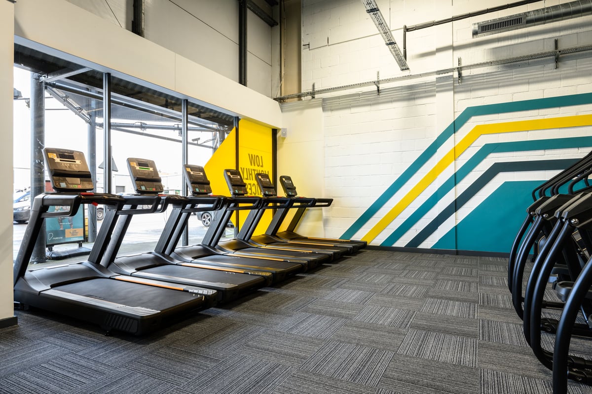 PureGym Clacton treadmills