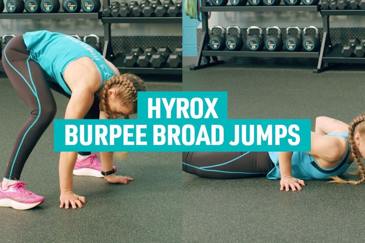 Hyrox Burpee Broad Jumps