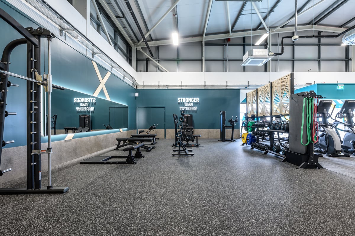 PureGym Harold Wood stretch area