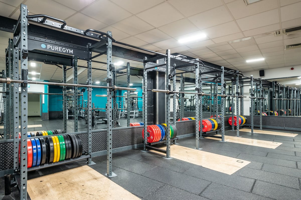 PureGym Coventry Skydome squat racks